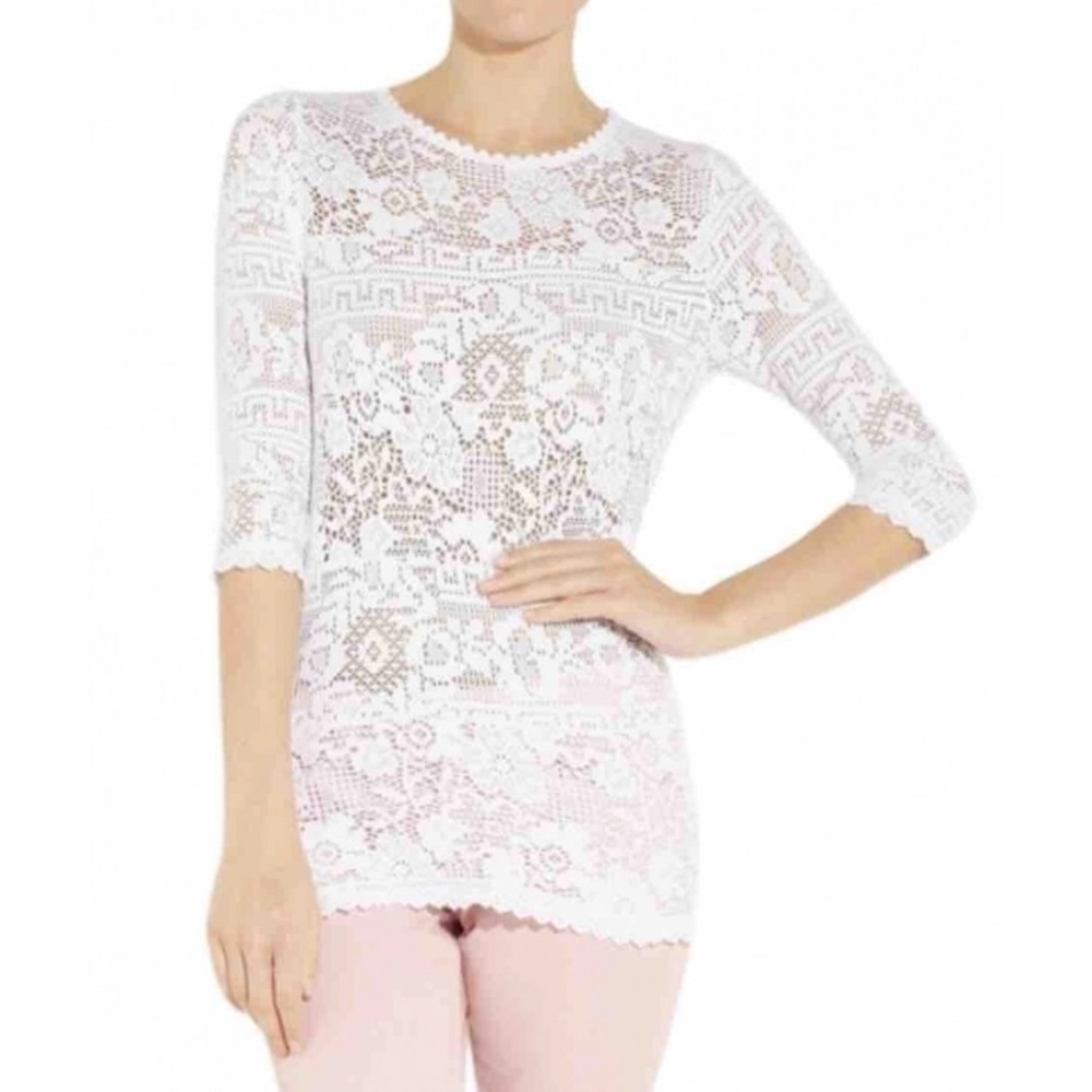 Isabel Marant Étoile White Lace Top